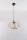 Hängelampe Holz Ø35cm Modern E27 wohnlich VIRIA