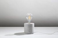 Lampe de table moderne Béton H:10cm Moderne ronde...