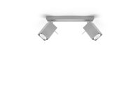 Grauer Strahler L:30cm Modern Metall FALERIA Wohnzimmer