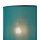 Wandleuchte ALICE Stoff Schirm Petrol halbrund Loft