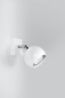 Spot Spot blanc rond GU10 Ø15cm petit design...