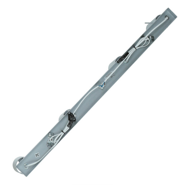 Moderner Deckenstrahler ETNA Grau 80 cm lang