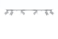 Großer Deckenstrahler ETNA 120 cm lang Metall 6x