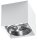 Spot blanc plafond L:12cm petit GU0 aluminium