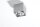 Spot compact GELLIA Gris L:12cm carré GU10