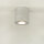 Spot de plafond polyvalent béton Ø10cm petit rond GU10