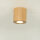 Deckenlampe Holz Ø10cm klein rund GU10 Modern