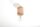 Wohnliche Deckenlampe Holz rund Ø10cm H:10cm für E27