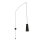 Flexible Wandlampe mit Stecker & Schalter Schwarz