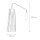 Wandlampe Holz Weiß Dover
