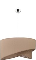 Pendelleuchte Schlafzimmer Stoff &amp; Spitze SELMA