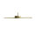 LED Bilderleuchte in Messing Antik 12W Jugendstil