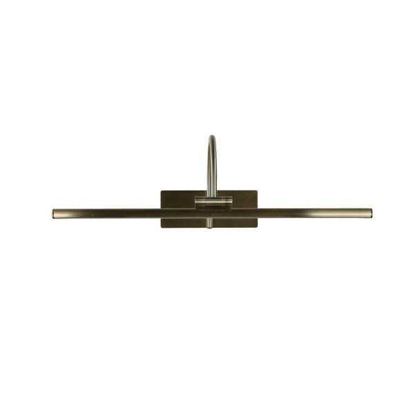 Elegante LED Wandlampe Jugendstil 3000K in Messing