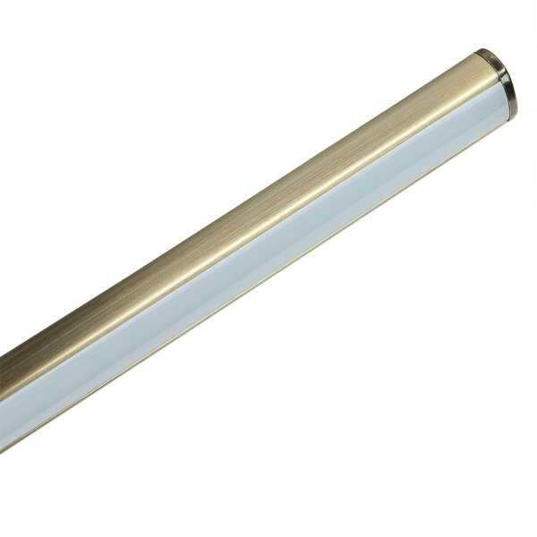 Elegante LED Wandlampe Jugendstil 3000K in Messing