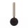 Schwarze Wandlampe mit Schalter G9 Echt-Messing