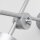 Spot mural orientable en argent