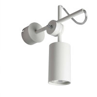 Spot mural orientable blanc