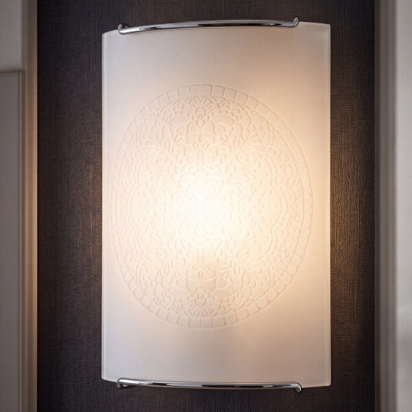 Zeitlose Wandleuchte E14 ROSETTE