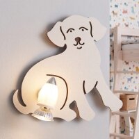 Kinderleuchte DOG in Weiß
