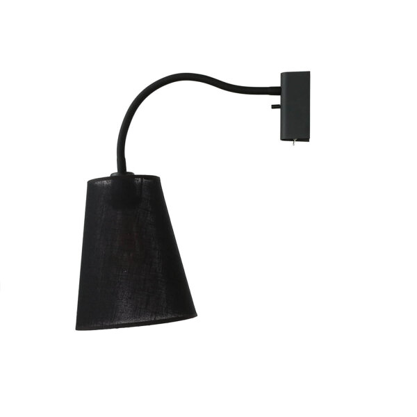 Applique murale flexible FLEX SHADE en noir