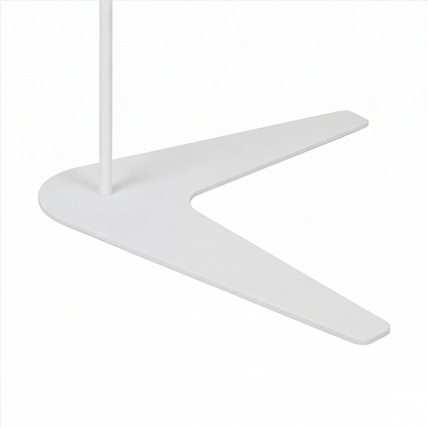 Lampadaire Spot en blanc