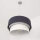 Suspension grise tissu Ø45cm design moderne
