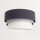 Suspension grise tissu Ø45cm design moderne