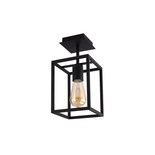 Plafonnier DAVID Noir Métal Table à manger Lampe