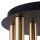 Plafonnier élégant en laiton 13-flmg BRASS Lampe