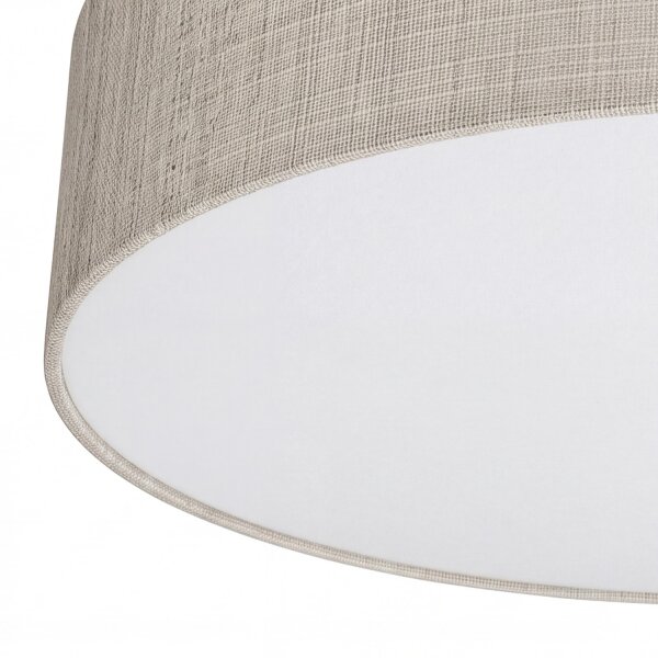 Plafonnier Gris Papier 7-flmg SELINA Lampe
