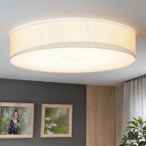 Deckenleuchte Weiß 7-flmg SELINA Wohnzimmer Lampe