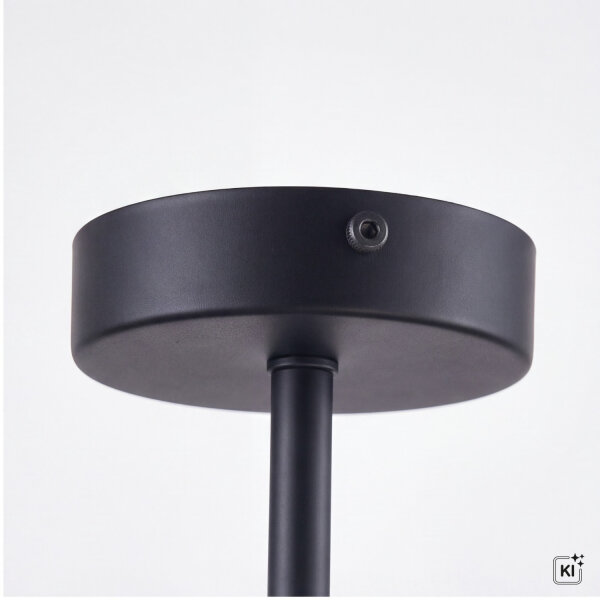 Deckenleuchte Schwarz 4xE27 Wohnzimmer Lampe AARON