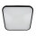 LED Deckenlampe Schwarz Modern IP44 3000K blendarm