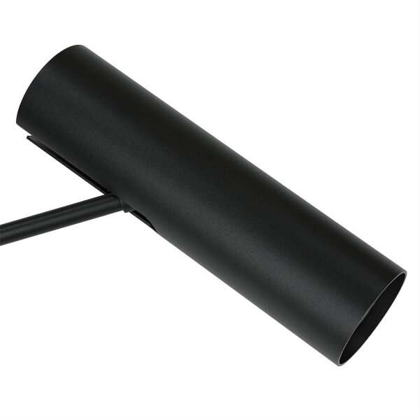 Schwenkbare Deckenlampe Modern in Schwarz