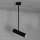 Plafonnier orientable Moderne en noir
