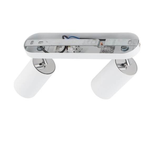 Spot de plafond en blanc 2flmg