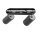 Spot de plafond en noir 2flmg