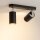 Spot de plafond en noir 2flmg