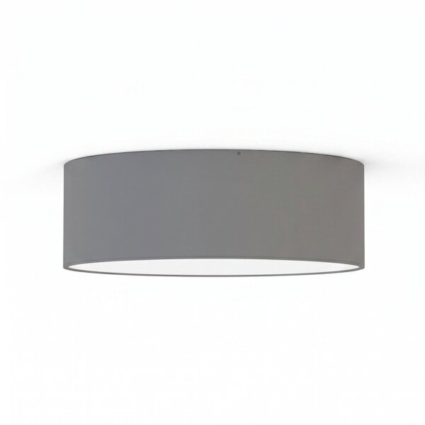 Plafonnier CAMERON en gris Ø35cm 2-flmg