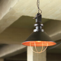 Loft Lampe &agrave; suspendre avec cha&icirc;ne...