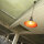 Loft Hängeleuchte mit Kette braun/kupfer