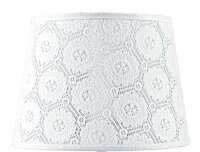 Lampenschirm Weiß Spitze Textil für E14...