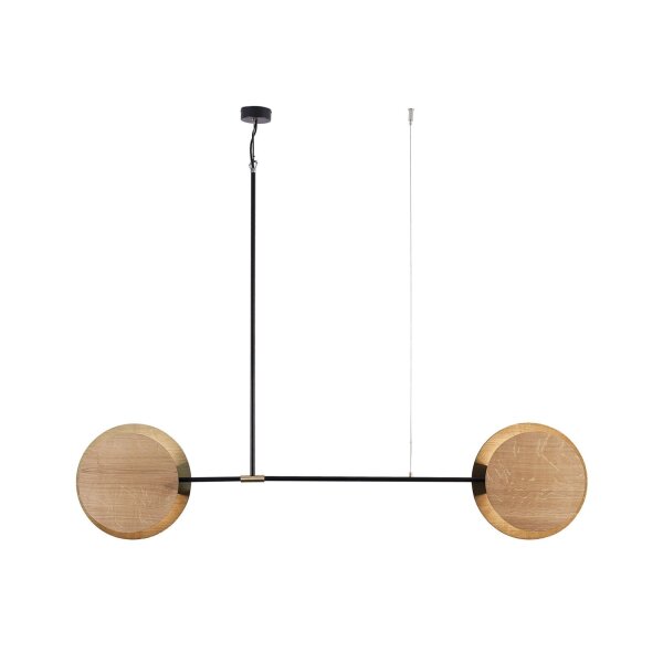 Hängeleuchte Holz Hell Minimal