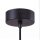 Lampe à suspendre ORNELLA Noir Or Salon Luminaire