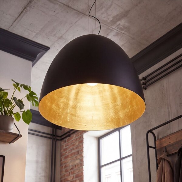 Suspension Noir 7-flmg Lampe à suspendre ORNELLA