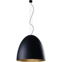 Pendelleuchte Schwarz 7-flmg Hängelampe ORNELLA