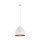 Weiße Pendelleuchte Gold Esstisch Lampe ORNELLA