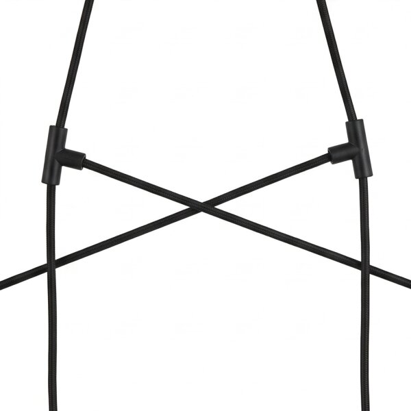 Lampe à suspendre IMBRIA Noir 4-flmg 35W Lampe
