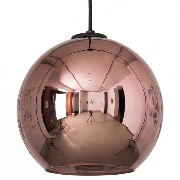 Hängeleuchte JARA Kupfer Kugel Esstisch Lampe