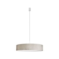 Lampe &agrave; suspendre SELINA Gris 3-flmg Salon Lampe